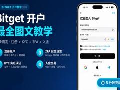2026年Bitget交易所注册开户教学:账户注册+KYC认证+2FA安全设置介绍